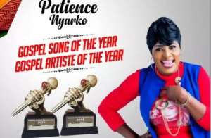 GMA UK: Patience Nyarko Beats Joe Mettle to win Gospel Artiste of the Year