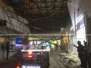 Part Of Accra Mall Ceiling Collapses
