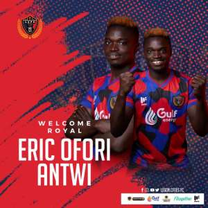 Legon Cities FC announce Eric Ofori Antwi signing