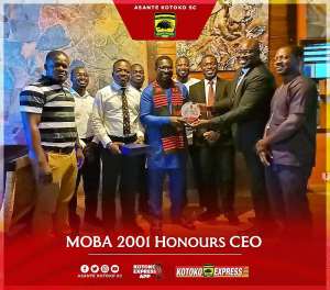MOBA 2001 Honours Kotoko CEO
