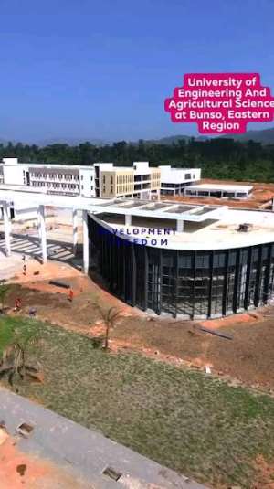 Ghana’s First Engineering and Agricultural Sciences University Unveils Modern Bunso Campus