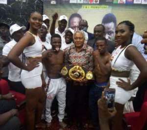 Sackey And Wasiru Make Weight For WBO Africa Super Bantamweight Championship