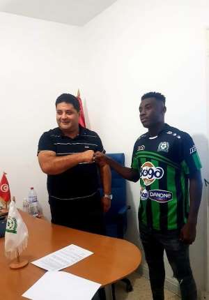 OFFICIAL: Striker Elvis Kyei-Baffour Joins Tunisian Side A.S Soliman