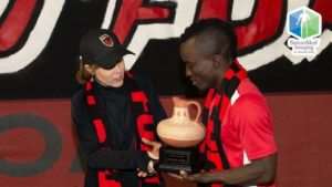 Ghana winger Solomon Asante wins Red Fury Most Valuable Player for 2018