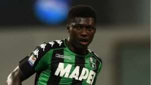 Alfred Duncan recovers from injury, starts group training at Sassuolo