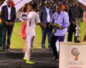 2019 WAFU Cup: Ghana Captain Shafiu Mumuni Wins Golden Boot Gong