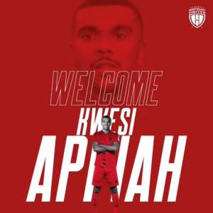 Striker Kwesi Appiah Elated After Completing NorthEast United Move