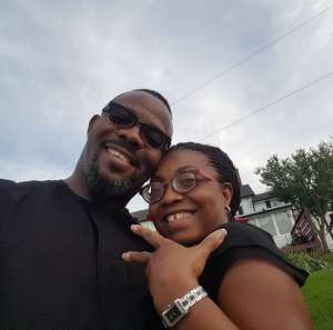 My Wife And I Are Still Together – Okey Bakassi Debunks Divorce Rumours, Shares Clip From 25th Wedding Anniversary