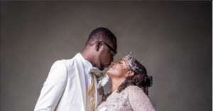 Popular radio and TV host, Kofi Okyere Darko and wife Ophelia Crossland 10th Wedding Anniversary Photos