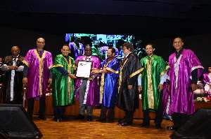Ghanas High Commissioner To India Awarded Doctorate Degree