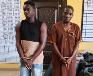 Police arrest two suspects over alleged illegal firearms, cannabis offences in Volta Region