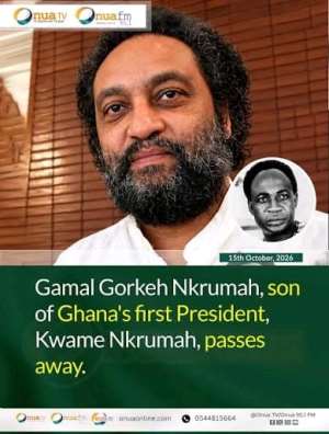 Gamal Gorkeh Nkrumah, Journalist and Son of Ghana’s First President, Dies in Cairo