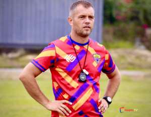 Hearts of Oak head coach Nebojsa Kapor