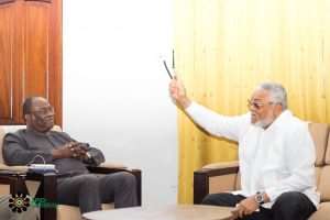 Rawlings Gives Spio His Blessings
