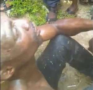 Wawase: Palm wine tapper butchers two aged, killed his father's friend for bonking his wife in his dream
