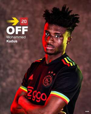 Mohammed Kudus starts for Ajax in win against Heerenveen after Ghana heroics