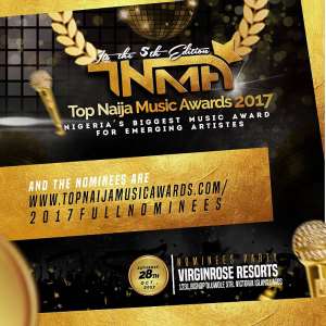 Nominees For 2017 Top Naija Music Awards Announced