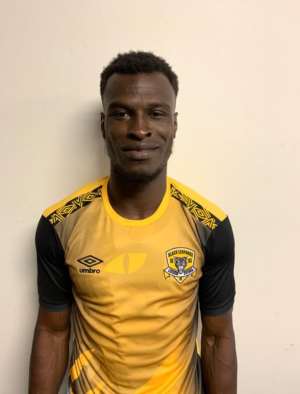 South African Side Black Leopards Sign Edwin Gyimah