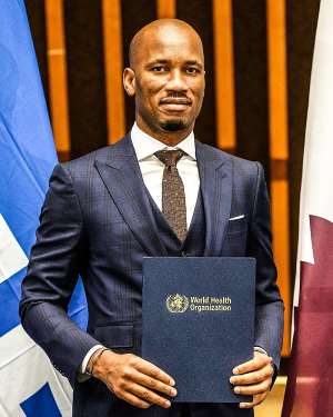 Drogba appointed WHOs Goodwill Ambassador for Sport and Health