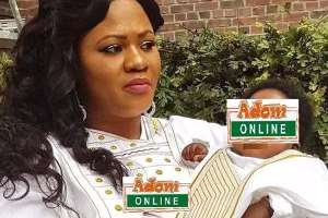 Photos: Obaapa Christy Makes New Family, Outdoors Baby