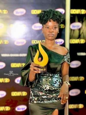 Ohemaa Woyeje Wins Radio Personality Of The Year Award