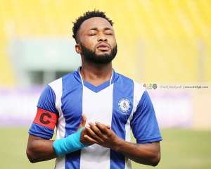 Gladson Awako is not happy at Hearts of Oak and wants Great Olympics return, says Annor Walker