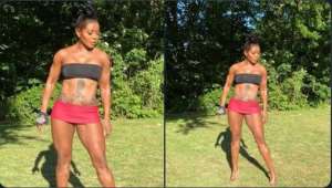 It’s exercise, not plastic surgery – Actress Stephanie Benson explains body shape