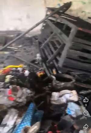 Woman sets boyfriend’s rented room ablaze after heated argument in Obuasi
