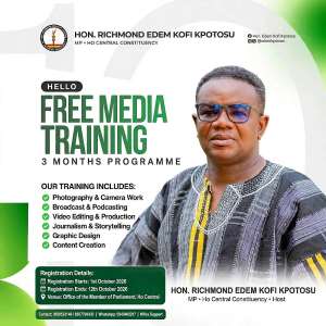 Ho Central MP launches three-month free media training for youth