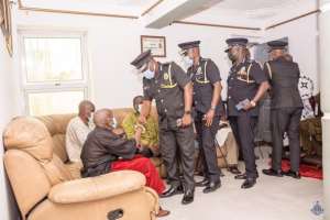 Walewale accident: Police delegation mourns with families of deceased and inured officers