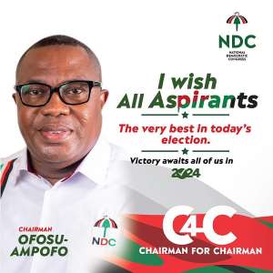 NDC polls: Show the world we're the true bastion of democracy; be decorous and restraint — Ofosu Ampofo to aspirants