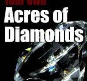 Your Acre Of Diamonds Is In Manyoro, Not Dubai