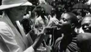 A contaminated vaccine aimed to cure polio was sprayed into the mouth of innocent children which resulted in the first Ebola case in Congo in 1976