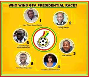 GFA Elections: Mybet.africa Places Odds On Six Aspirants For GFA Presidency