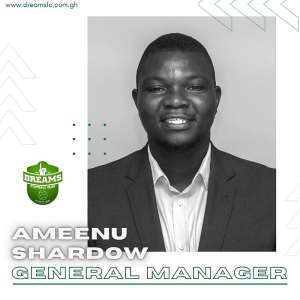 Ghana Premier League: Enterprising Ameenu Shadow Named Dreams FC General Manager