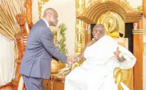 Gambia’s Chief Justice pays courtesy call on Asantehene at Manhyia Palace