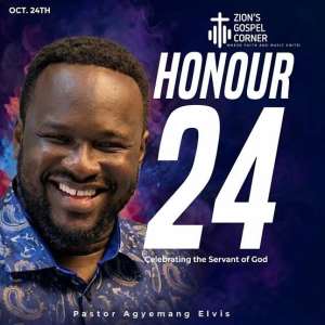 HONOUR 24: Celebrating Pastor Elvis Agyemang