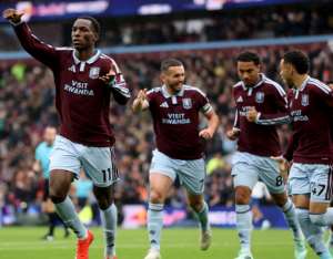 Nicolas Jackson has scored seven goals in 11 appearances for Aston Villa since joining from Chelsea in August