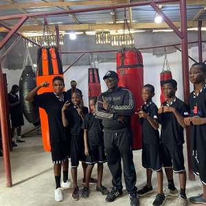 Coach Dr Ofori Asare training more talented boxers for Ghana
