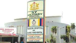 Sod cutting for three -storey block at 37 Military Hospital
