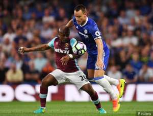 West Ham manager Slaven Bilic thrilled with injury return of Ghana star Andre Ayew, could face Chelsea in EFL Cup tonight