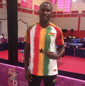 Emmanuel Commey To Represent Ghana At African Table Tennis Top 16 Championship in Abidjan