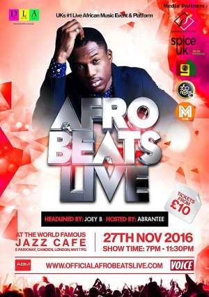 Joey B To Headline Afrobeats Live Concert In London