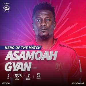 VIDEO: Asamoah Gyans Second Half Strike Hands NorthEast United First League Triumph