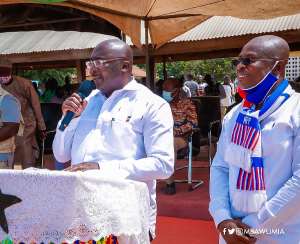NDC Has Disappointed You For 28 Years; It's Time To Give NPP A Chance — Bawumia To Afram Plains Constituents