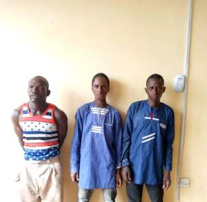 3 Arrested For Robbing Passengers At Wulugu