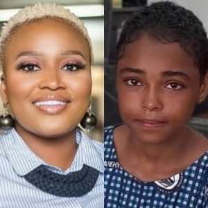 MzGee and Fresh SHS girl with trimmed hair