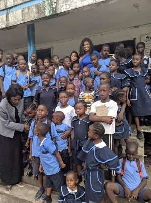 Minister Kabba Identifies With Orphans And Students