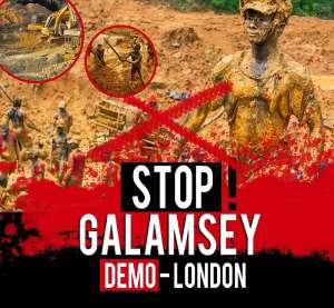 Ghanaians Against Galamsey London Demo