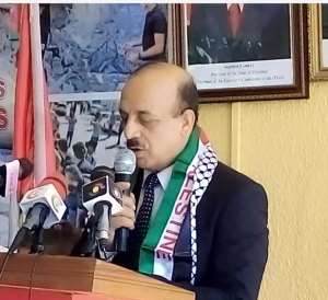 Excellency Abdul-Fata Ahmed Khalil Al-Sattari, Palestinian Ambassador to Ghana